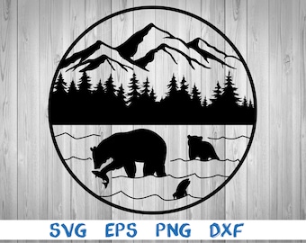 Free Free 98 Mountain River Svg SVG PNG EPS DXF File