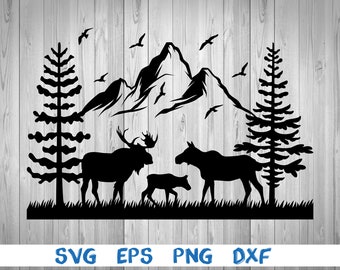 Download Baby Moose Svg Etsy