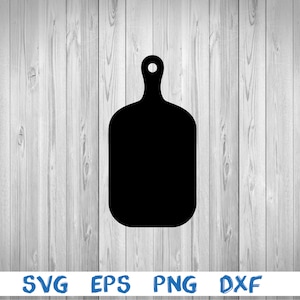 Cutting board, kitchen, silhouette, picture, svg, png, eps, dxf, digital download file