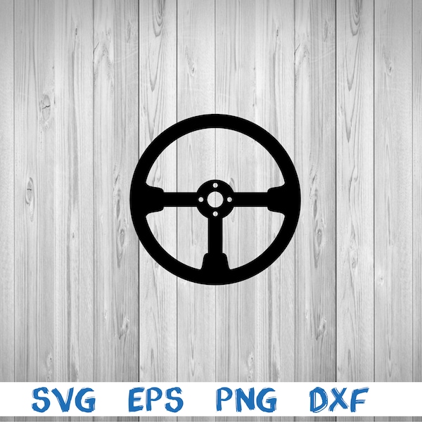 Steering wheel, car steering wheel, car, silhouette, svg, png, eps, dxf, digital file