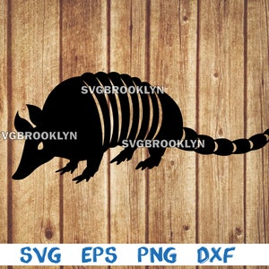 Armadillo, animal, silhouette, picture, svg, png, eps, dxf, digital download file
