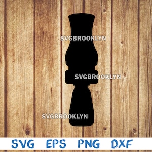 Duck call, duck, hunting, hunter, silhouette, svg, png, eps, dxf, digital file