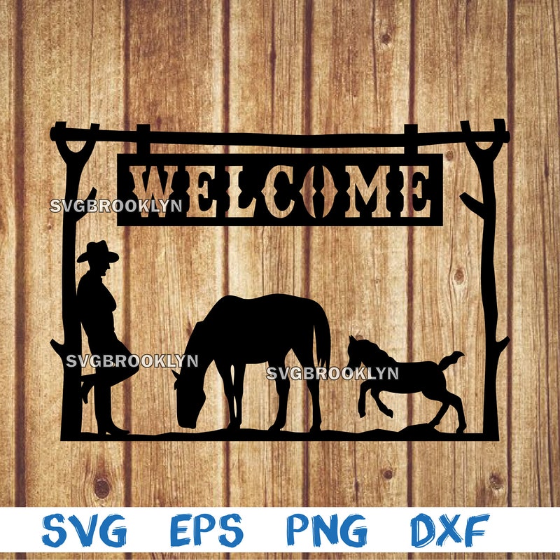 Pink Ranch Sign Svg Welcome to the Ranch Svg - Etsy