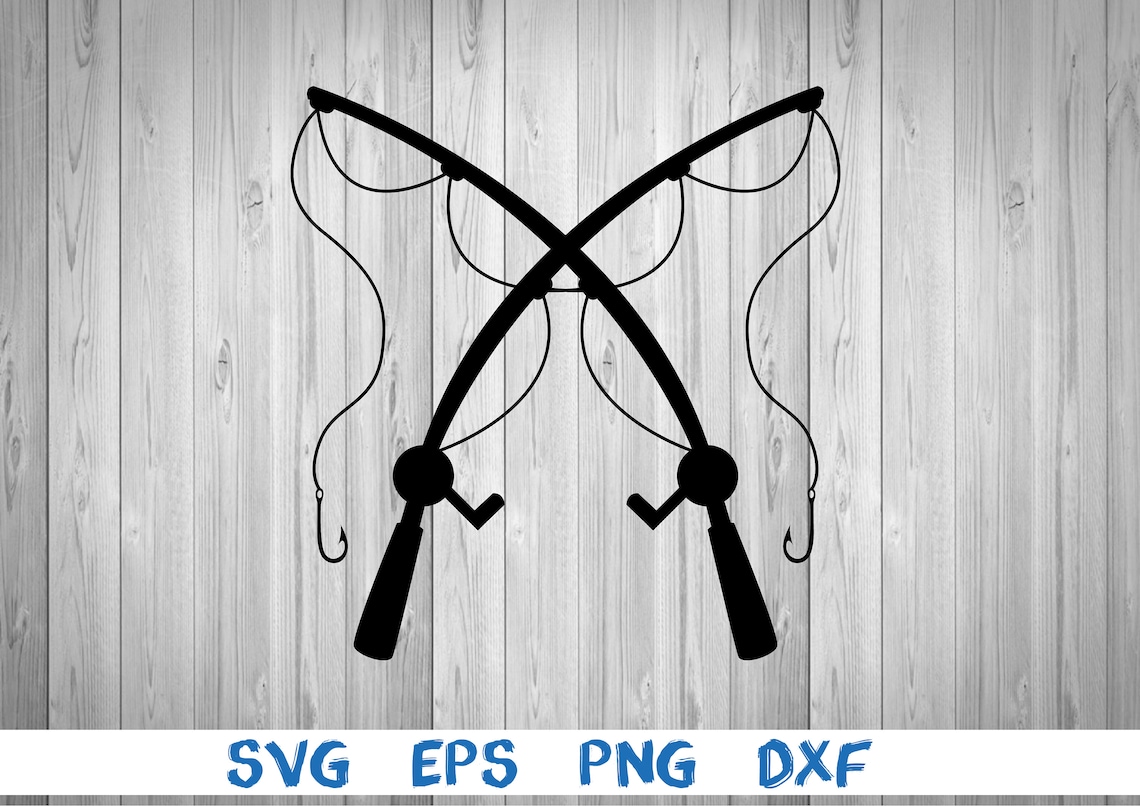 Free Free 341 Fishing Pole With Hook Svg SVG PNG EPS DXF File
