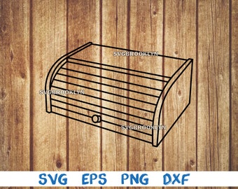 Brotkasten, Brotkasten, Umriss, svg, png, eps, dxf, digitale Datei