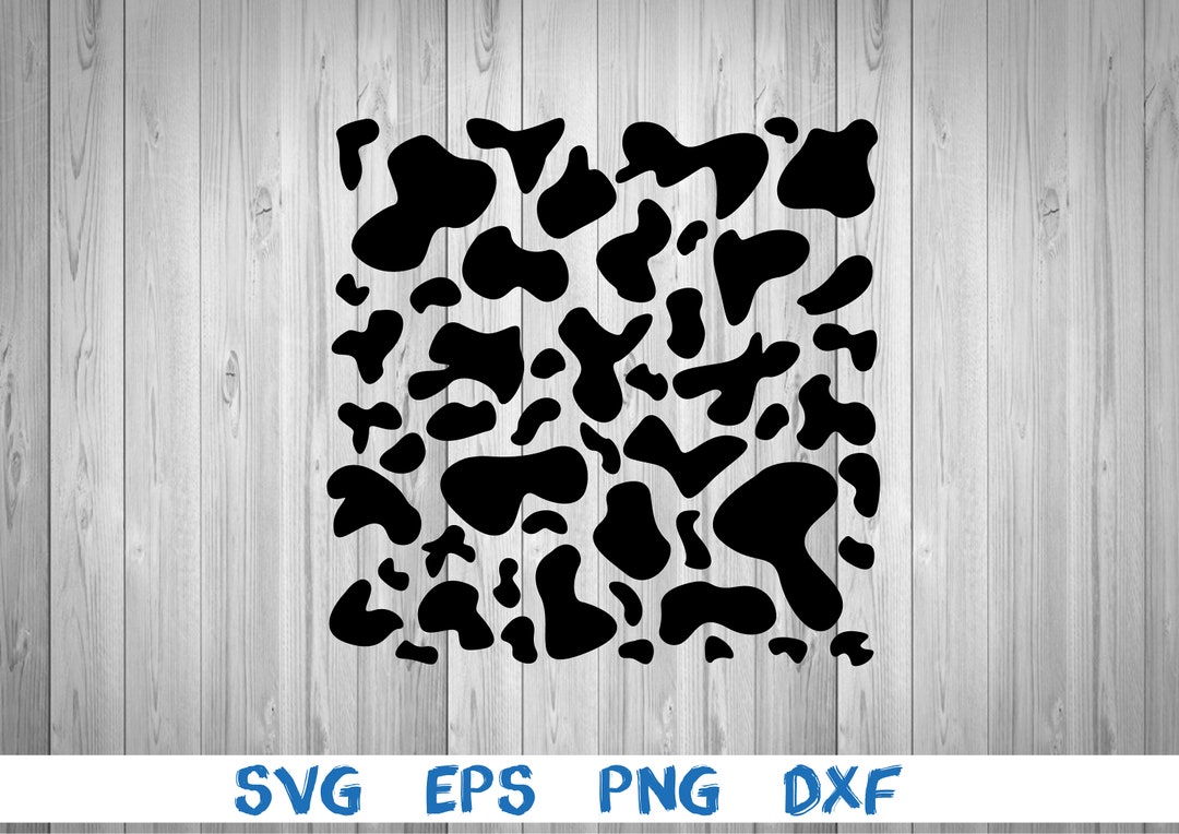 Cow Print, Cow Spots, Svg, Png, Eps, Dxf, Digital Download File - Etsy