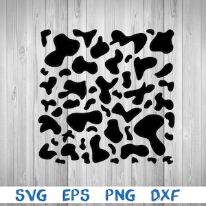 Cow print, cow spots, svg, png, eps, dxf, digital download file