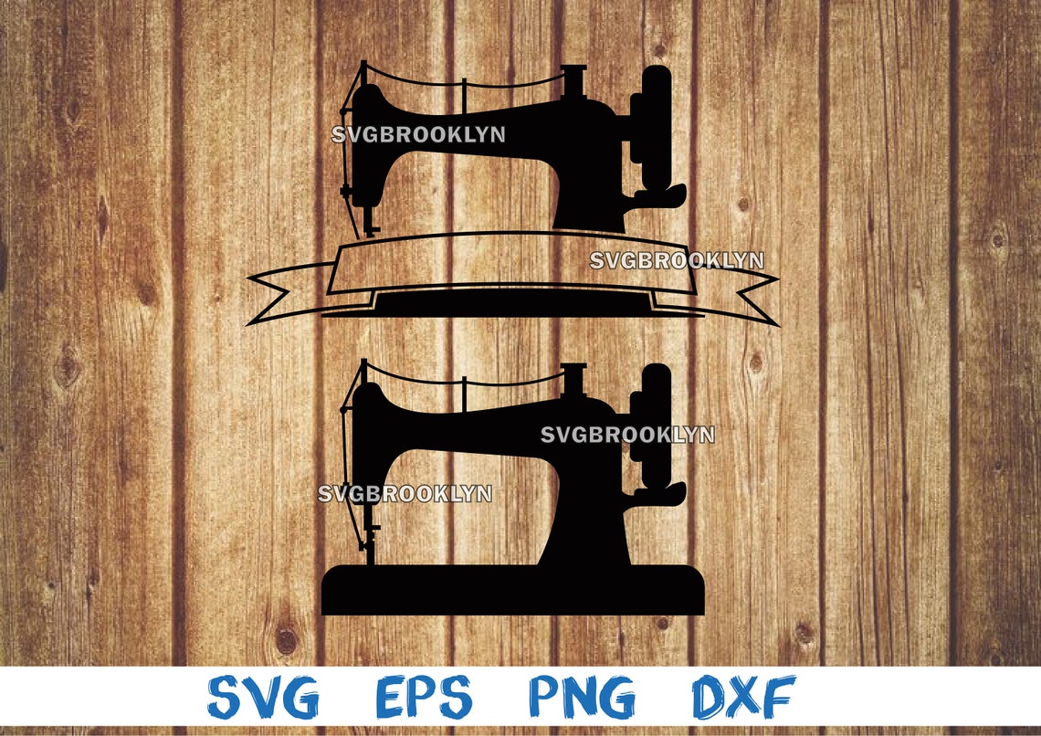 Sewing Machine Ribbons Sewing Machine, Ribbon Banner, Banner, Monogram, Logo, Svg, Png, Eps ...