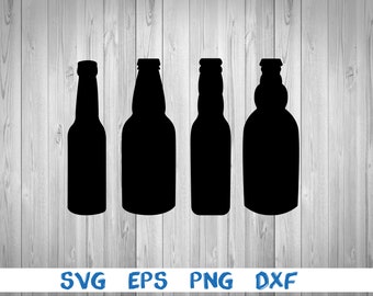 Bierflasche, svg, png, eps, dxf, digitaler Download