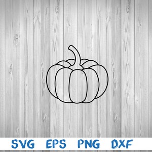 Pumpkin, outline, halloween, silhouette, picture, svg, png, eps, dxf, digital download file