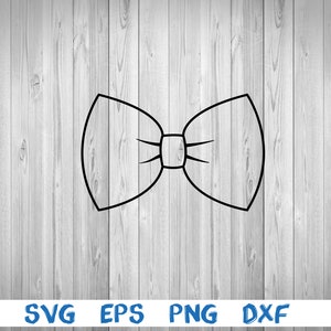 Bow tie, silhouette, picture, svg, png, eps, dxf, digital download file