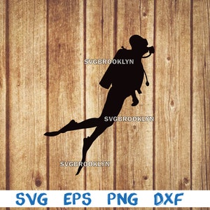 Scuba diver, diver, underwater diver, diving, silhouette, svg, png, eps, dxf, digital file