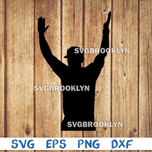 Referee, football referee, silhouette, picture, svg, png, eps, dxf, digital download file