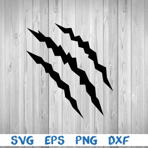 Animal claw, monster claw, silhouette, picture, svg, png, eps, dxf, digital download file