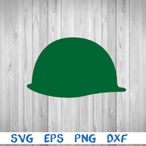Military helmet, soldier helmet, helmet, silhouette, picture, svg, png, eps, dxf, digital download file