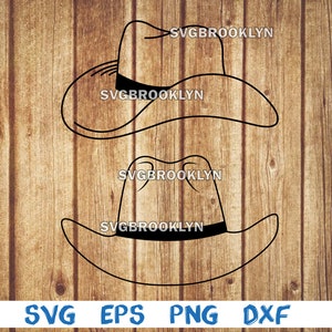 Cowboy hat, picture, svg, png, eps, dxf, digital printable download file