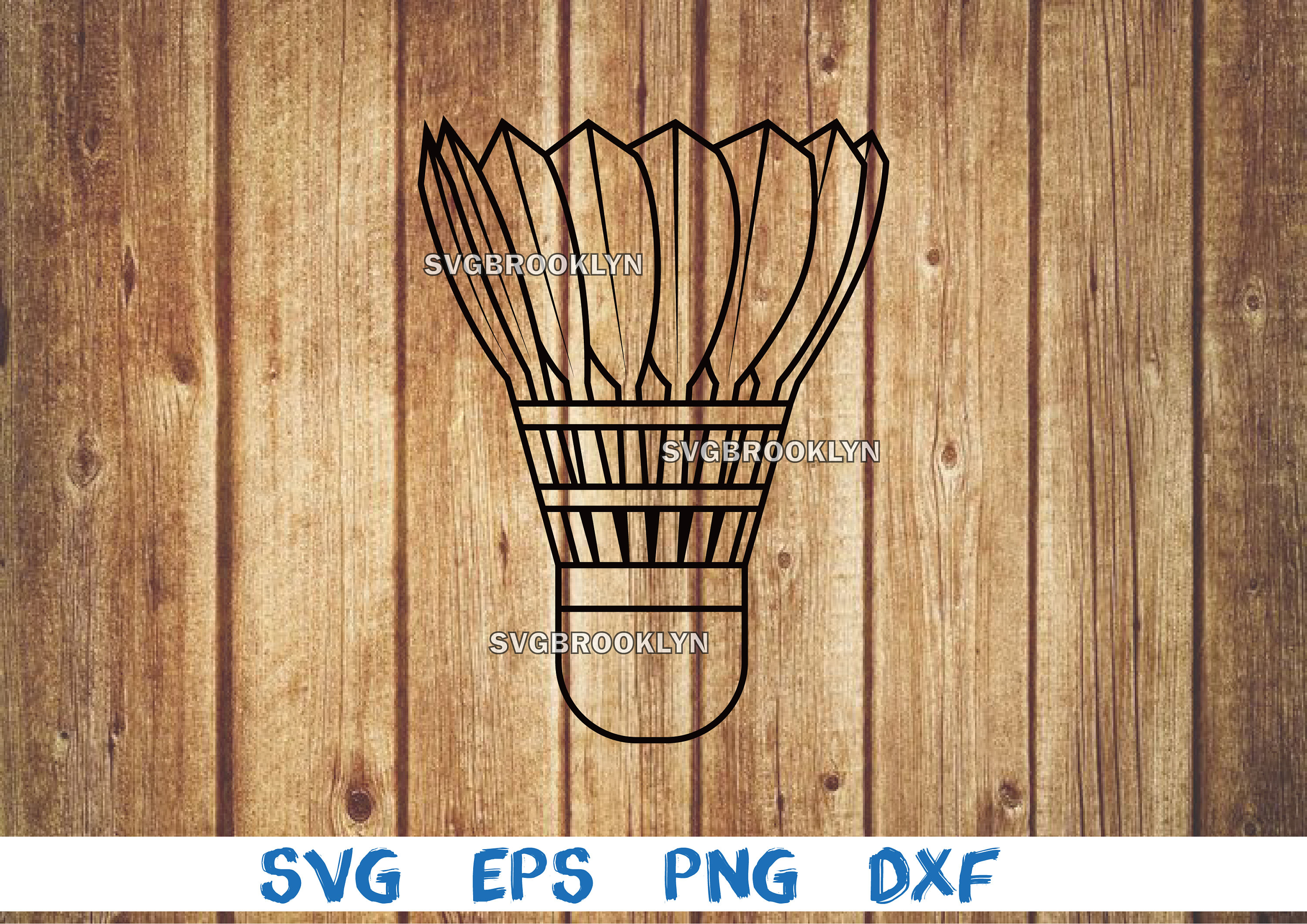 Badminton shuttlecock, outline, badminton, svg, png, eps, dxf, digital file