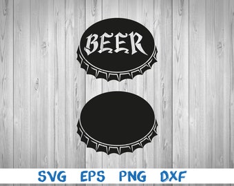 Bottle cap, beer bottle cap, svg, png, eps, dxf, digital download file