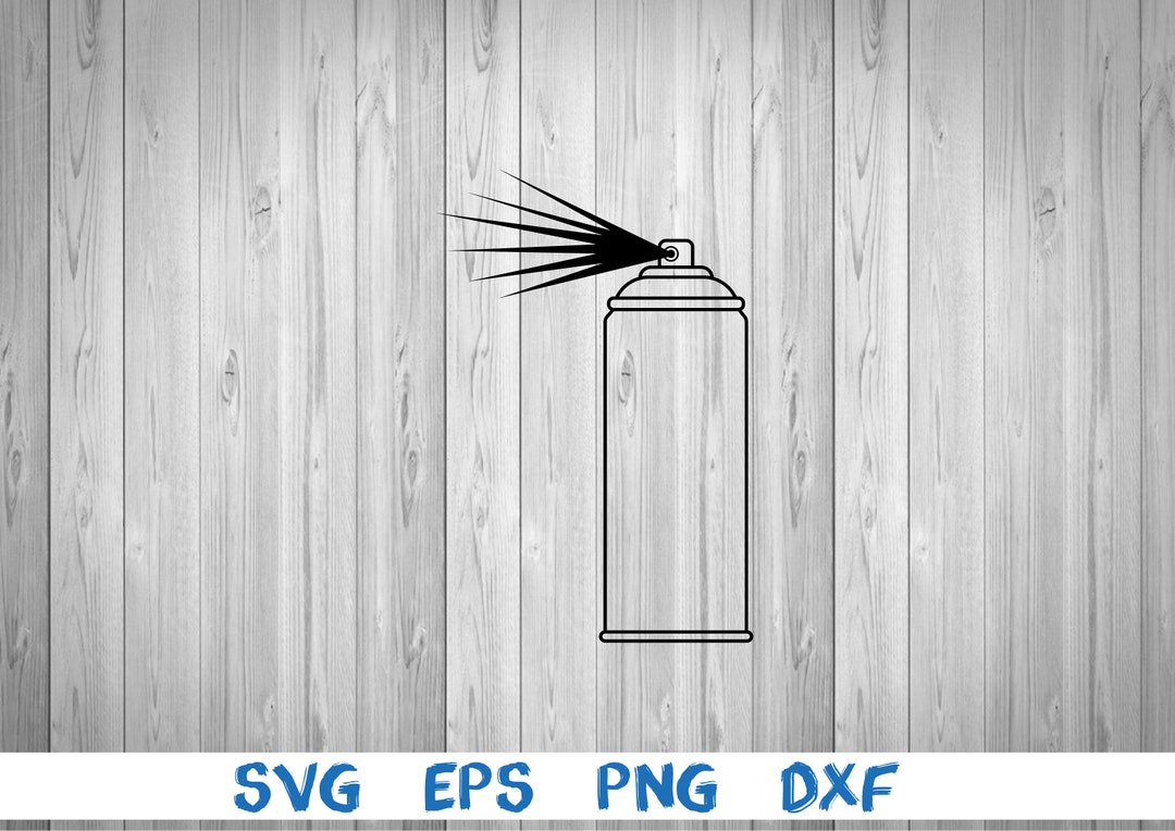Spray Can, Outline, Spray, Aerosol Stencil, Silhouette, Picture, Svg, Png, Eps, Dxf, Digital