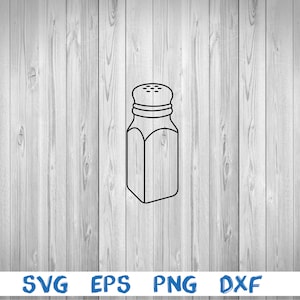Salt shaker, outline, picture, svg, png, eps, dxf, digital file