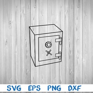 Sicherheitsfach, Silhouette, Bild, svg, png, eps, dxf, digitaler Download