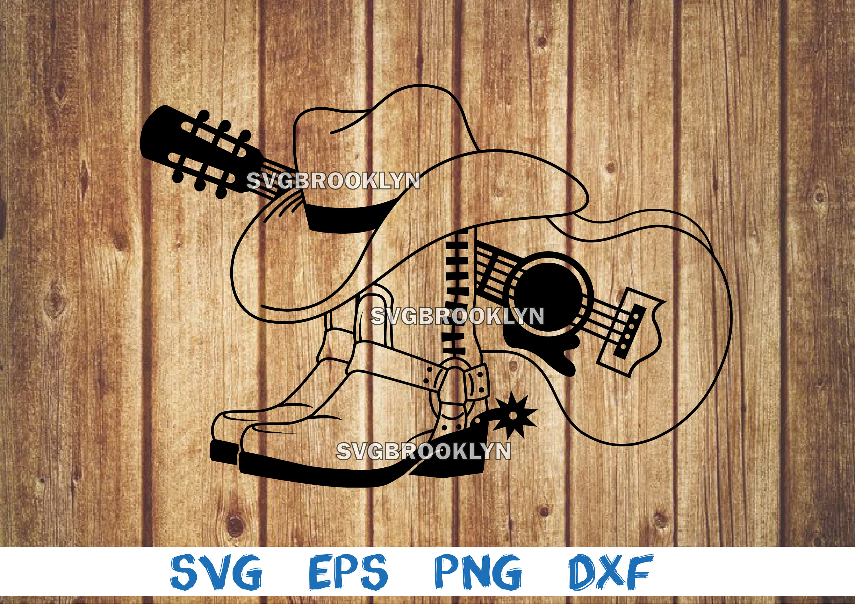 Cowboy Boot, Cowboy Hat, Guitar, Country Music, Picture, Svg Cowboy Boot, Cowboy Hat, Guitar, Country Music, Picture, Svg