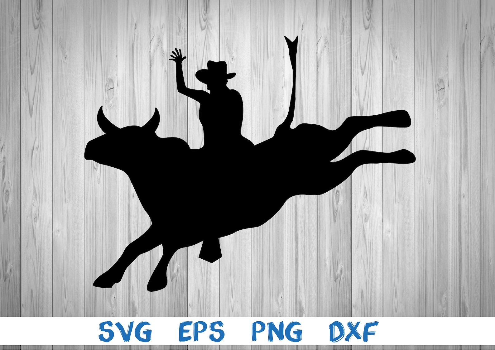 Bull Rider, Bull, Rodeo, Svg, Png, Eps, Dxf Digital Download File - Etsy