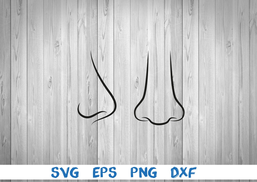 Human Nose, Outline, Nose, Picture, Svg, Png, Eps, Dxf, Digital ...