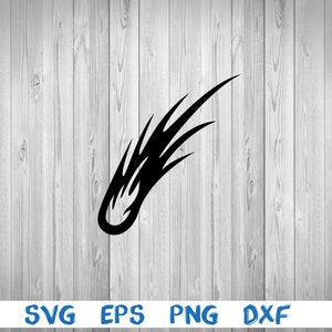 Komeet, silhouet, foto, ster, hemel, svg, png, eps, dxf, digitaal bestand