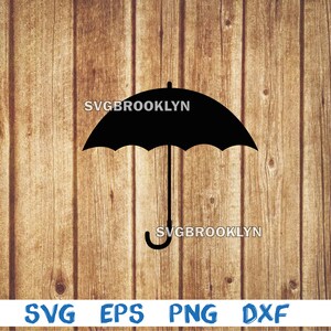 Umbrella, silhouette, image, icon, svg, png, eps, dxf, digital file