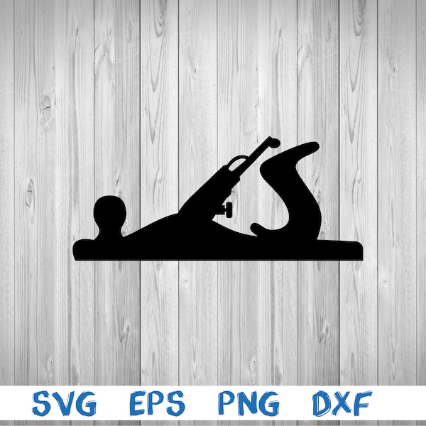 Jack plane, carpenter, silhouette, tool, carpenter tool, svg, png, eps, dxf, digital file