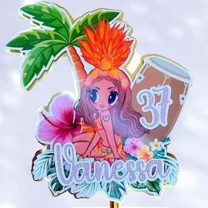 Inspired by Karol Cake Topper, TropiCoqueta topper Bichota birthday Karol birthday party Mañana será bonito party