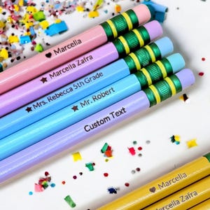 Personalized Engraved Ticonderoga Pencils: Back to School Gift