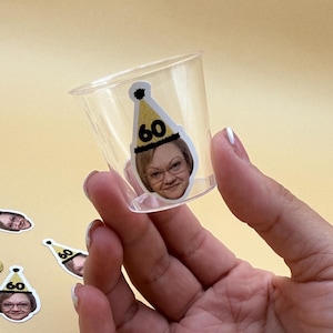 Custom Face Shot Glasses: Personalized Party Favors