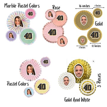 Custom Face Confetti - Personalized Face Birthday confetti - Photo confetti for Birthday Decor