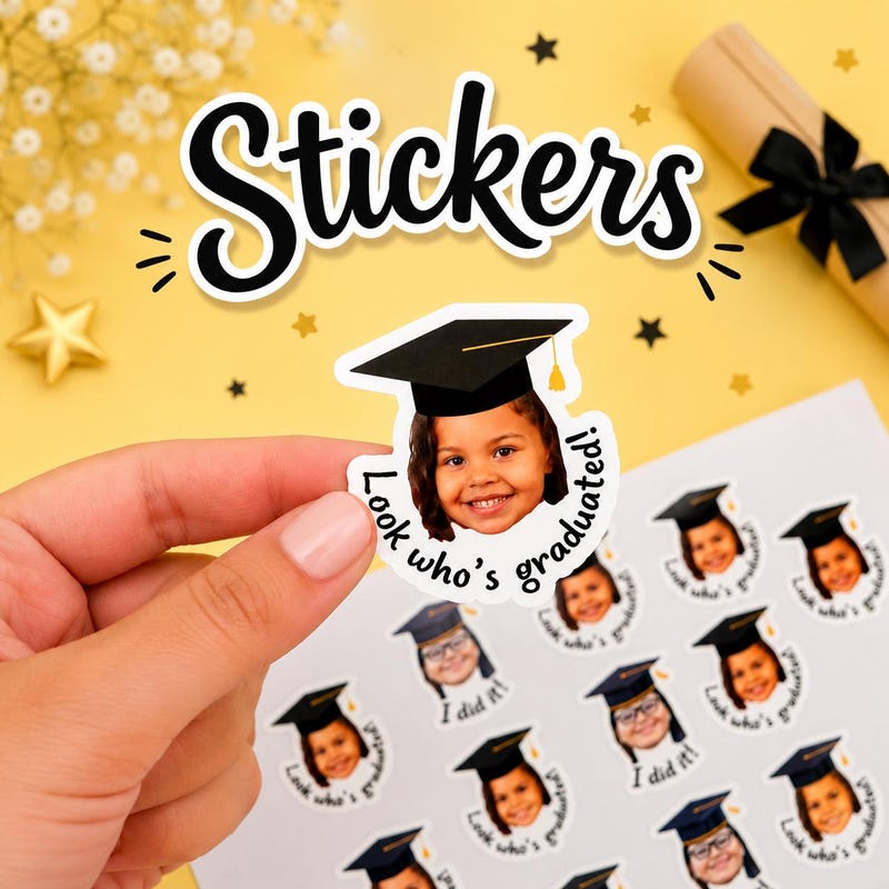 Graduation Stickers 2026 - Etsy