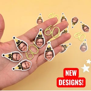 Personalized Face Confetti – Custom Birthday Party Decor