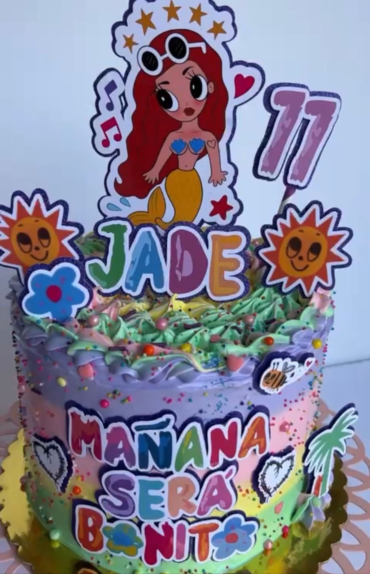 Karol G Cake Topper Reggaeton Music Cake Decoration Birthday Music karol-g-cake-topper-reggaeton-music-cake-decoration-birthday-music