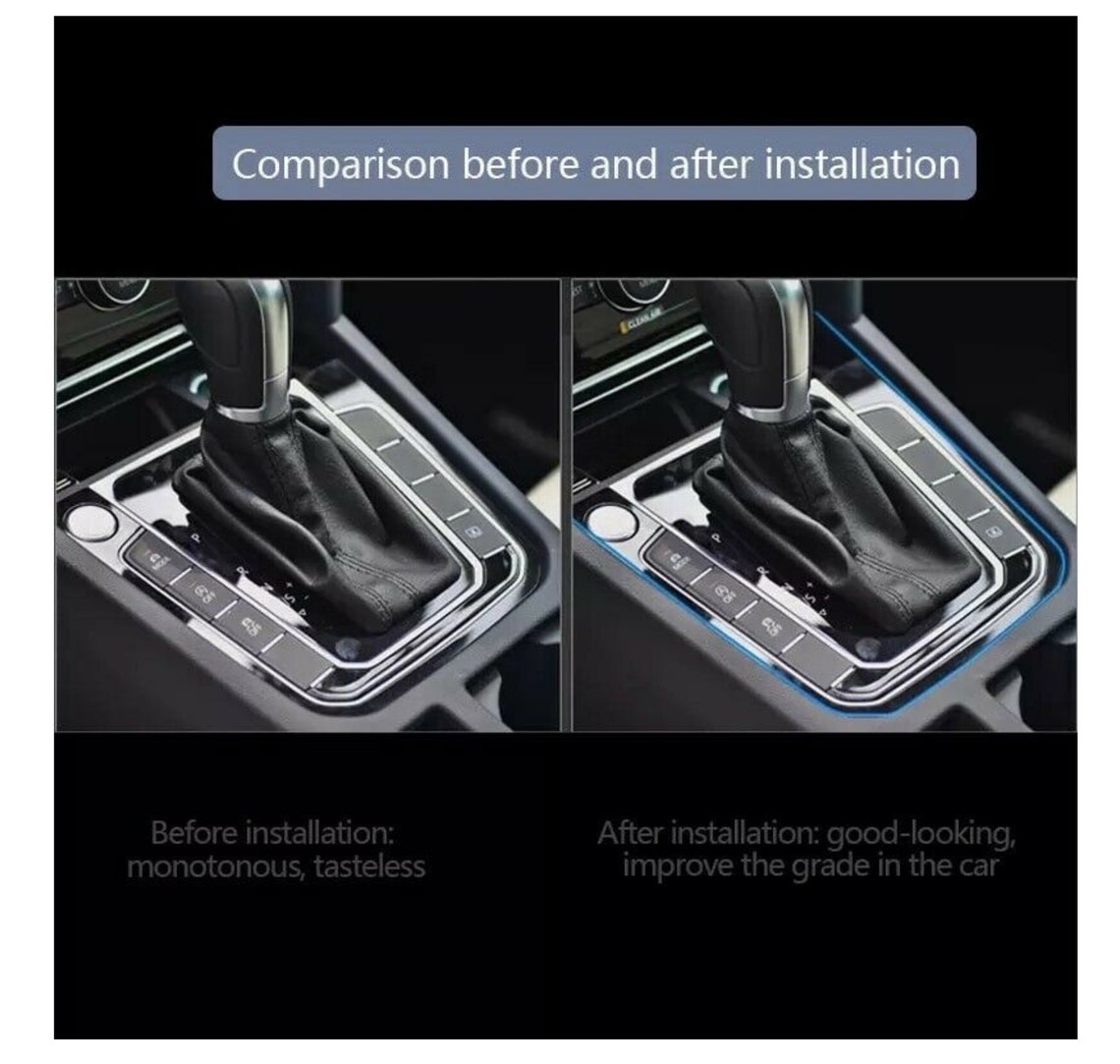 5M Car Interior Trim Strip Door Edge Panel Gap Molding Line Etsy