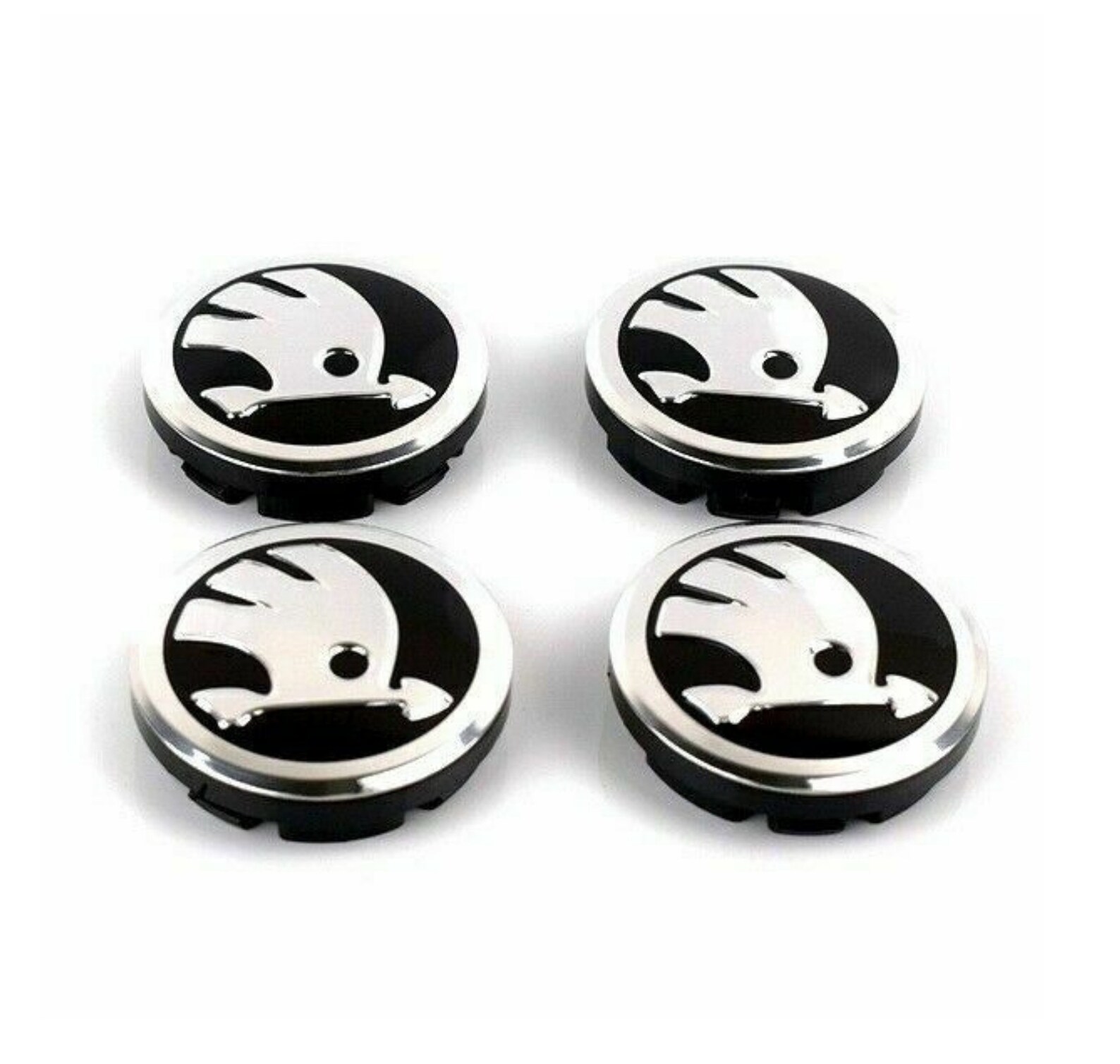 4x 56mm Alloy Wheel for Skoda Centre Caps Octavia VRS. Etsy