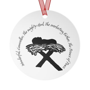 Krippe Weihnachtsbaumschmuck