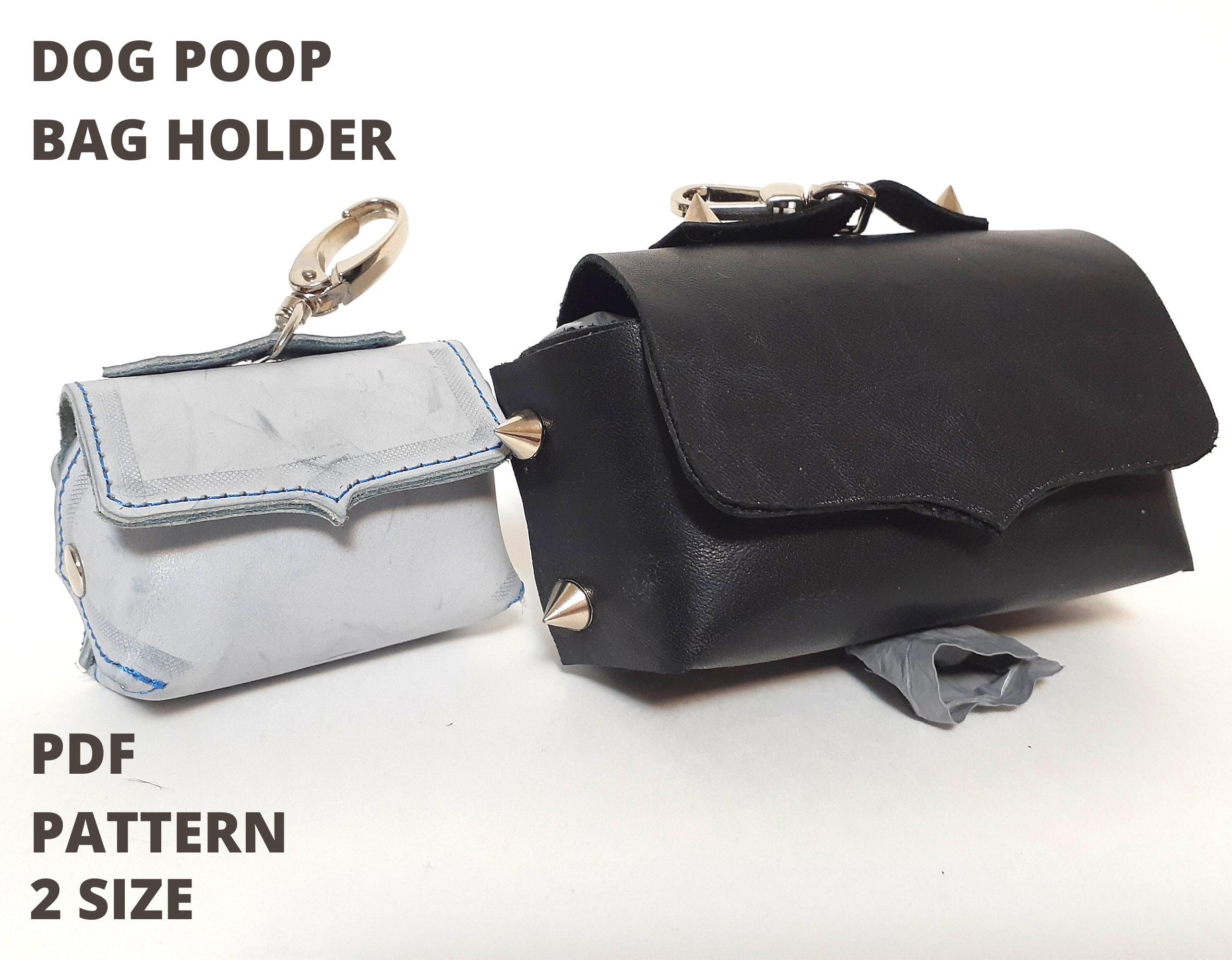 Dog poop bag holder PDF pattern instant download Etsy