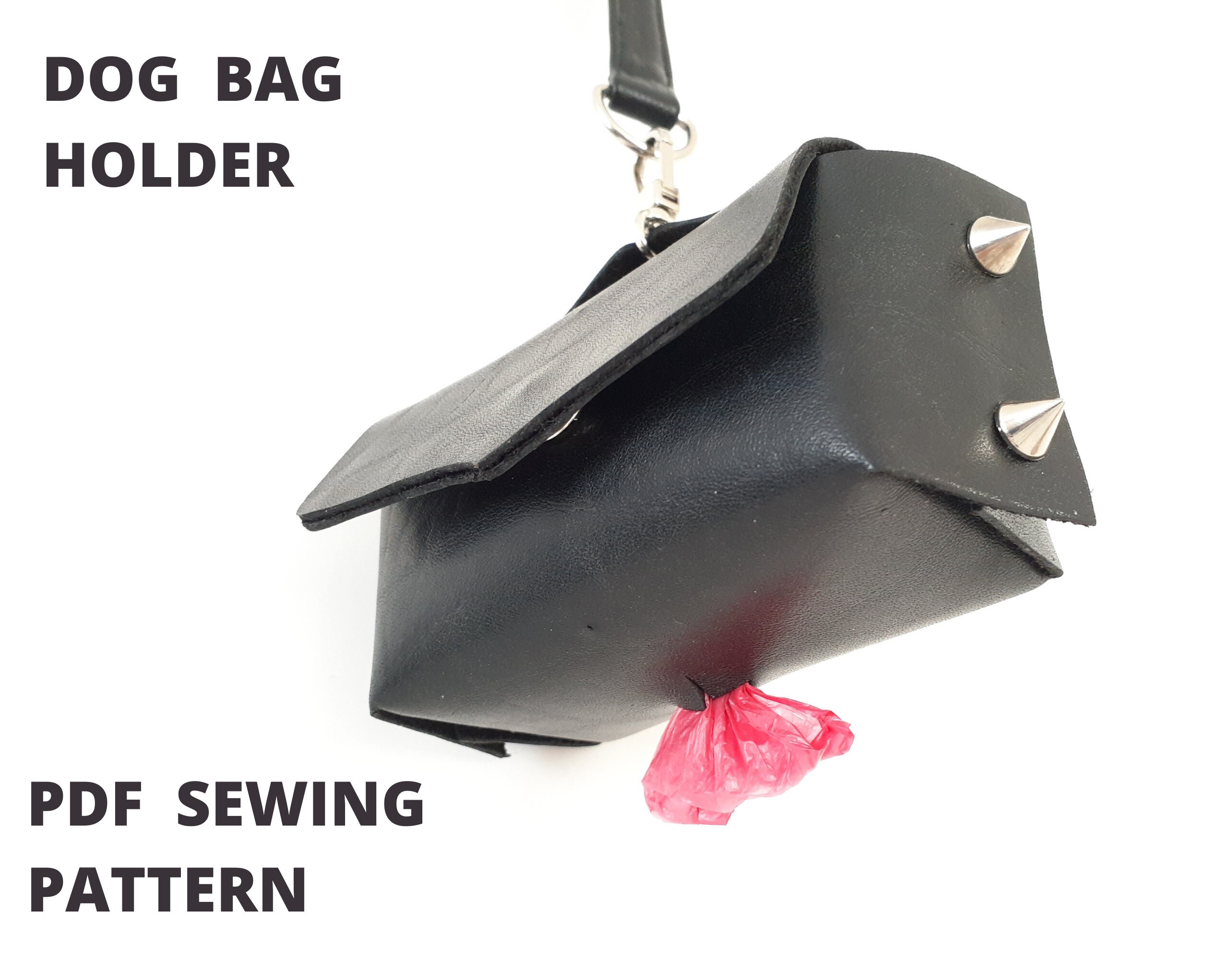 Dog poop bag holder PDF pattern Etsy