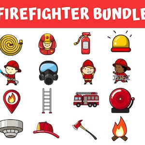 Firefighter SVG Bundle | 200+ Firefighter Designs | Fire Dept, Fireman ...