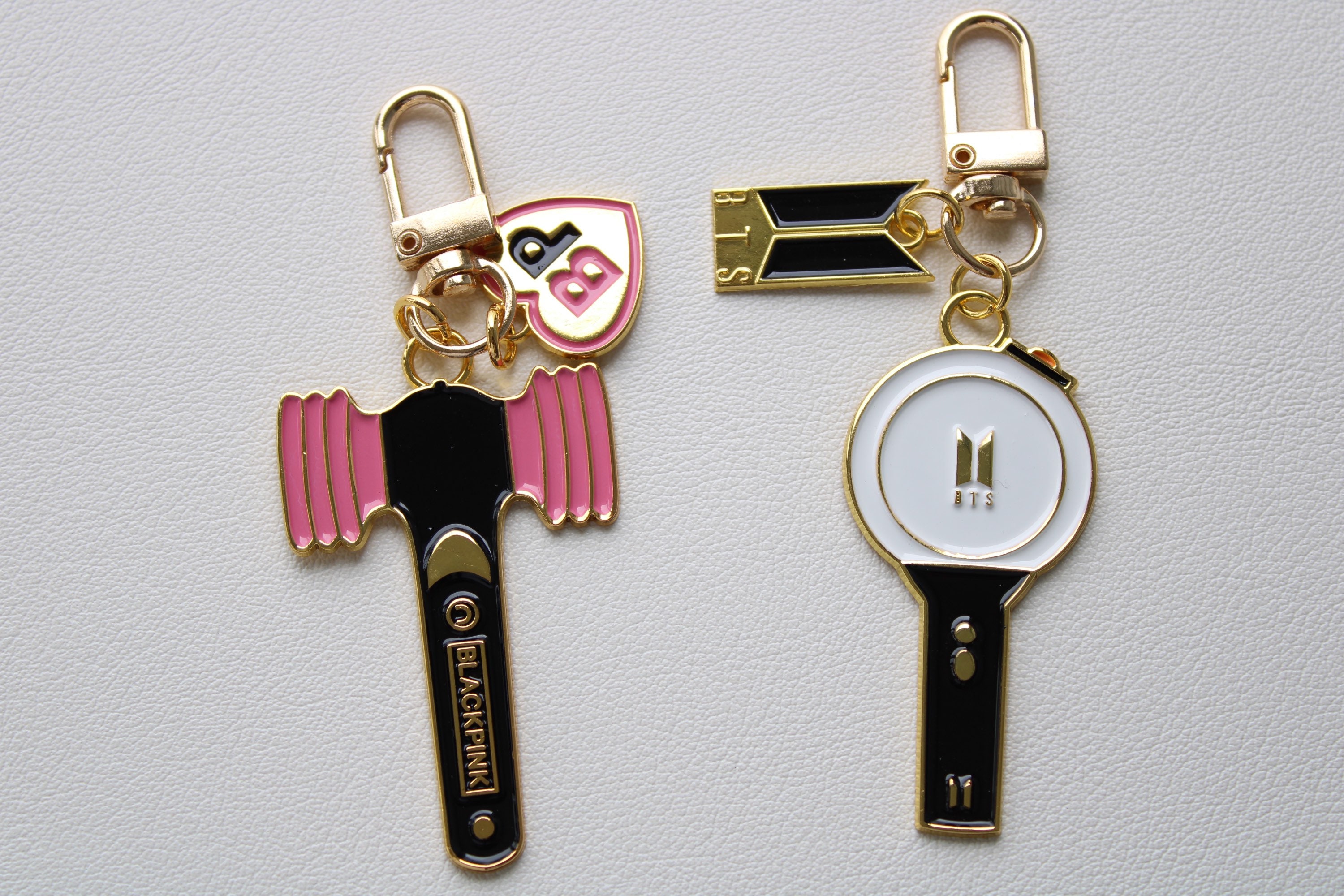 KPOP Fan Light Stick Metal Keychain Keyring Pendant Bts Etsy