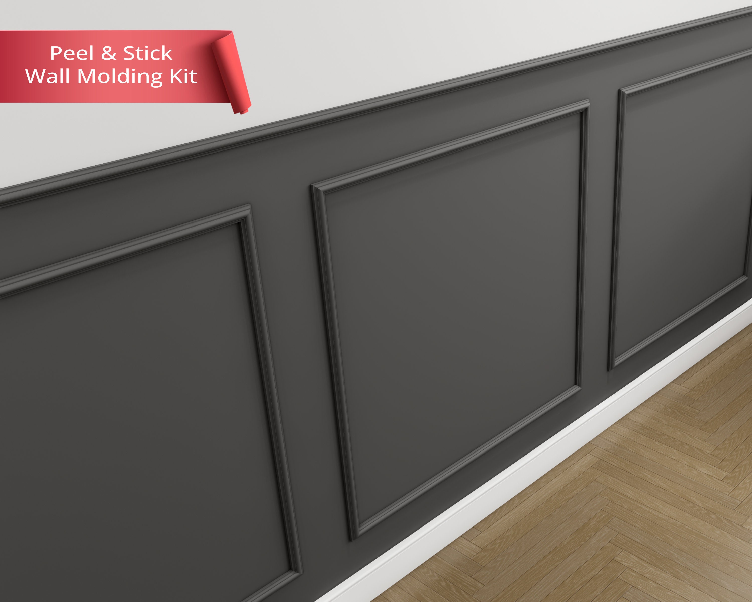 Peel and stick wall molding - .de