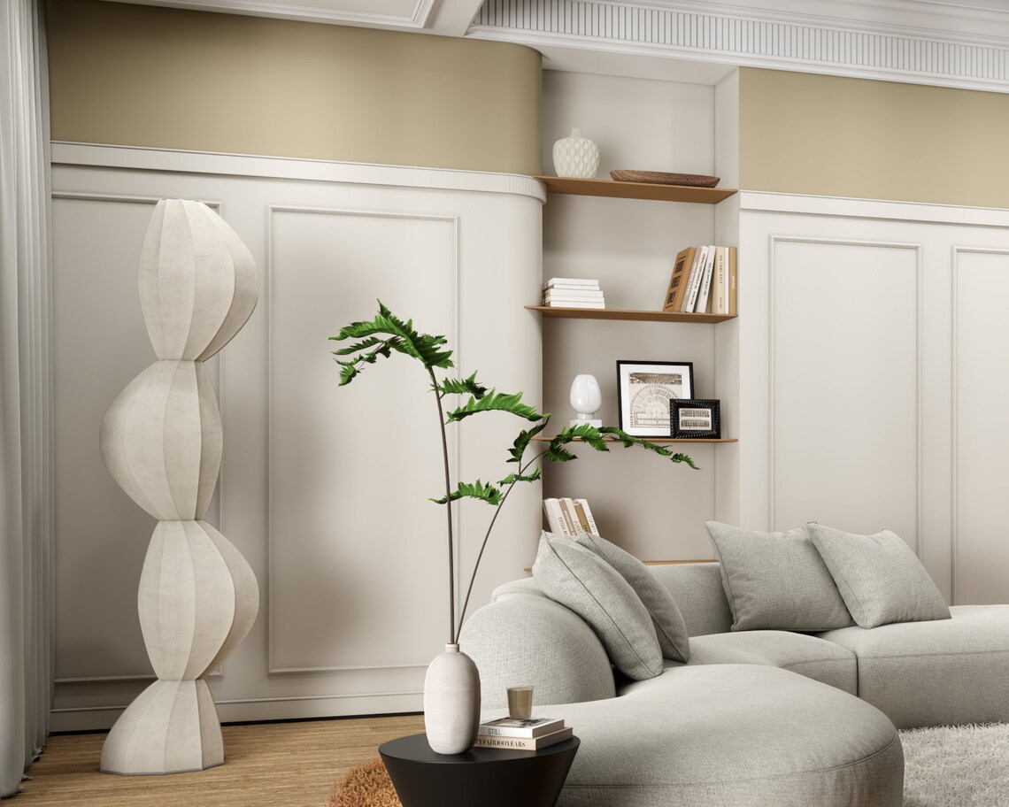 Peel and Stick Wall Moulding Kit, Wainscotting Panels, Self Adhesive ...