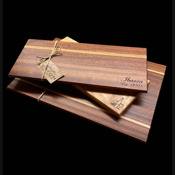 Personalized Cutting Charcuterie Board multiple sizes