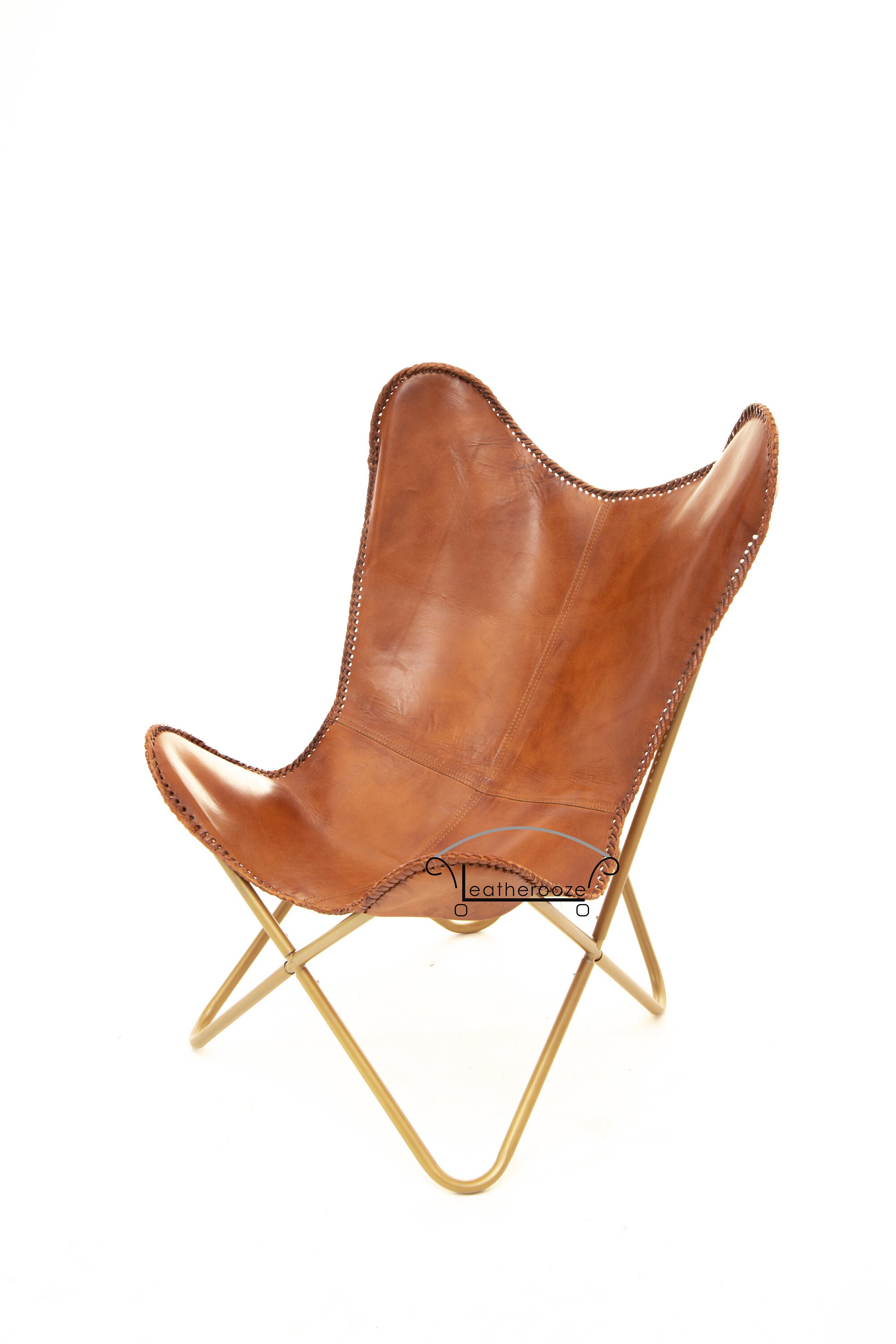 chaise Papillon En Cuir,