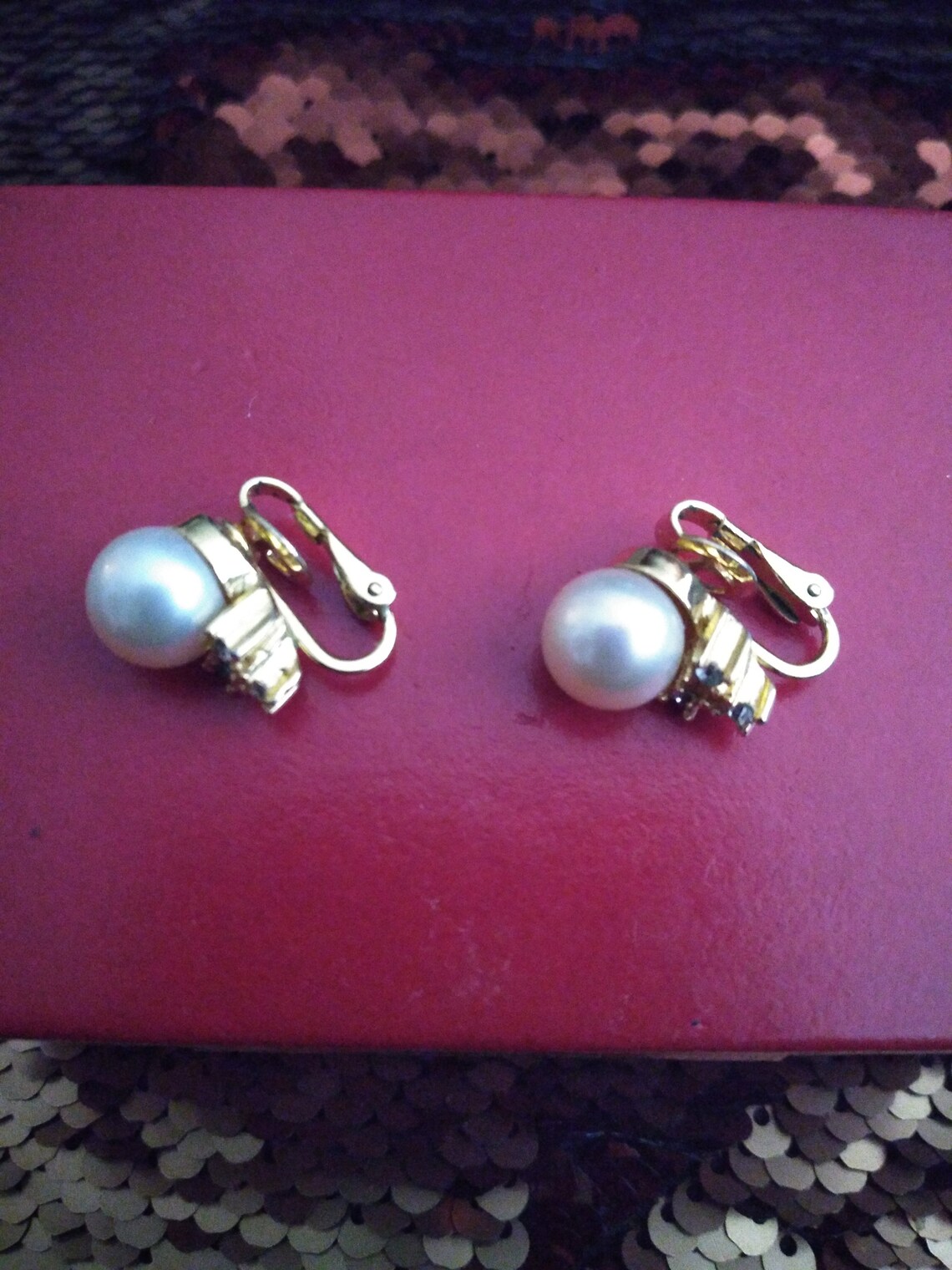 Beautiful Majorica Pearl Earrings Etsy